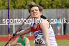 Mens Under-20s Javelin, 2023 North Eastern Track and Field Champs., Middlesbrough Sports Village, Middlesbrough. Photo: David T. Hewitson/Sports for All Pics